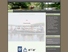 Tablet Screenshot of canoetrails.de